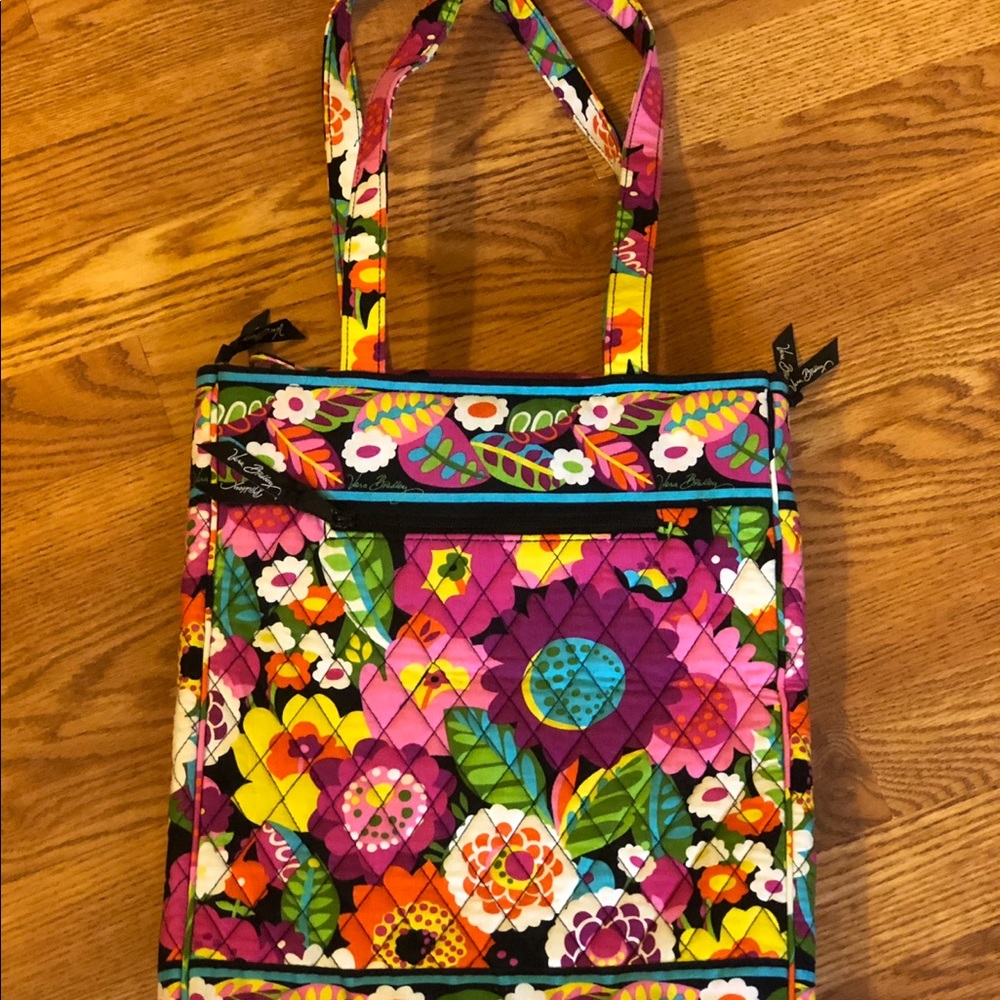 Vera Bradley Va Va Bloom Laptop Travel Tote